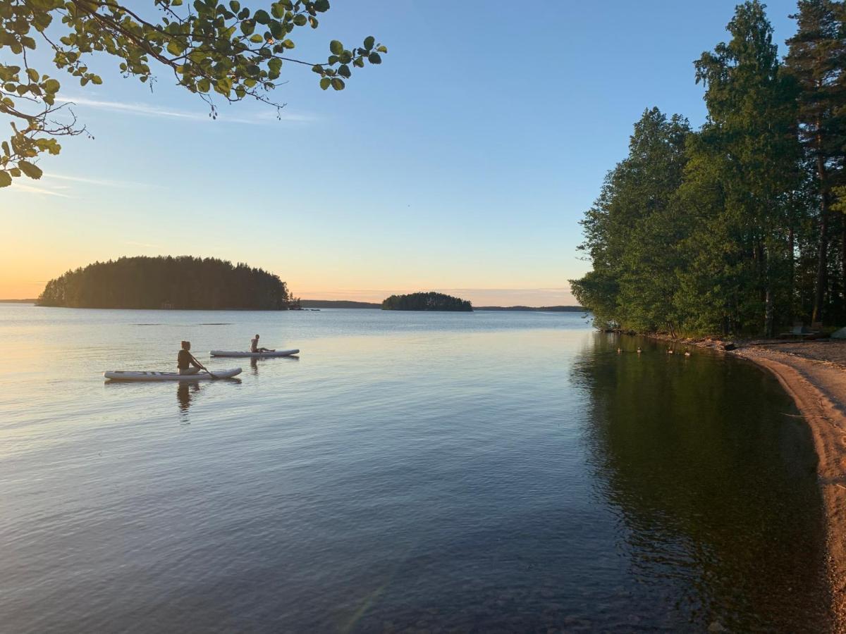 Elegant Villa On The Shore Of Lake Saimaa ラッペーンランタ エクステリア 写真